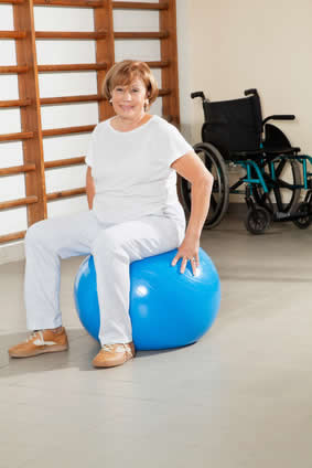 Loved One Exercising with Alzheimer's